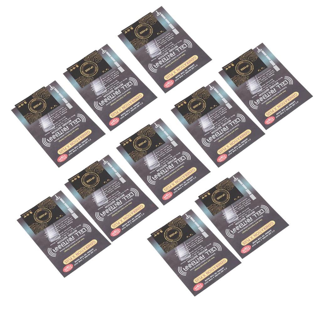 10pcs Mobile Phone Signal Enhancement Stickers Signal Antenna Booster Stickers for Elevators