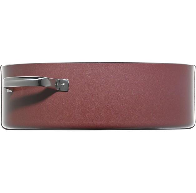 Жаровня WMF Fusiontec минеральная со стеклянной крышкой 36×25 см 8,1 л роза (3201111937)