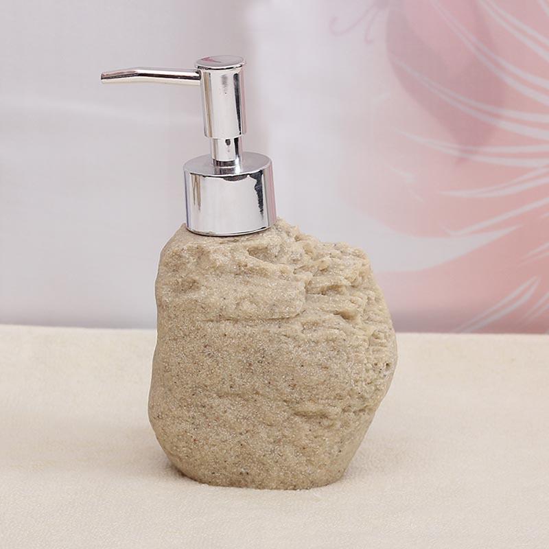 Luxuriöse Keramik-Druckflasche für Handseife, Shampoo und Duschgel