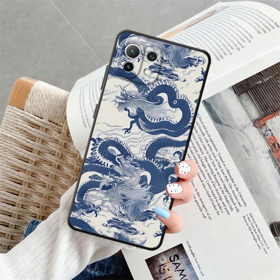 Dragon Totem Funda Phone Cover Case for Xiaomi Mi 12X 12 11 11T 14 12T Pro 10T 15 Pro 13 Lite