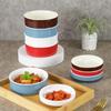 Small Melamine Bowl - Imitation Porcelain, Round Plastic Plate for Dipping Sauce or Snacks, Ideal for Commercial Use