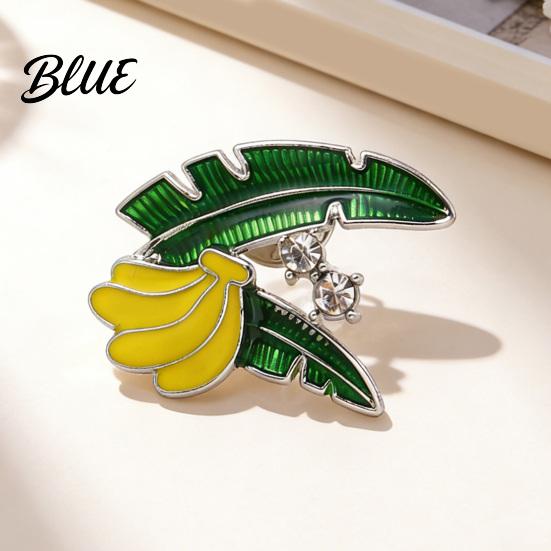 Bag Decoration Pin Oil Dripping Fruit Brooch Alloy Cherry Strawberry