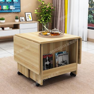 Klaptafel eettafel dubbel gebruik salontafel eenvoudige woonkamer klein appartement huishouden multifunctioneel verplaatsbaar