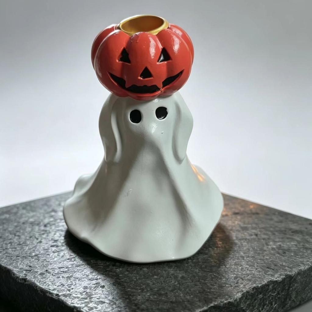 Resinová Halloweenská Dekorace na Svátky, Stolní Figurka