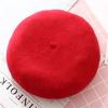 French Baggy Winter Warm Flat Cap Hat Felt Berets Wool Beret Cap Autumn Beret Hat