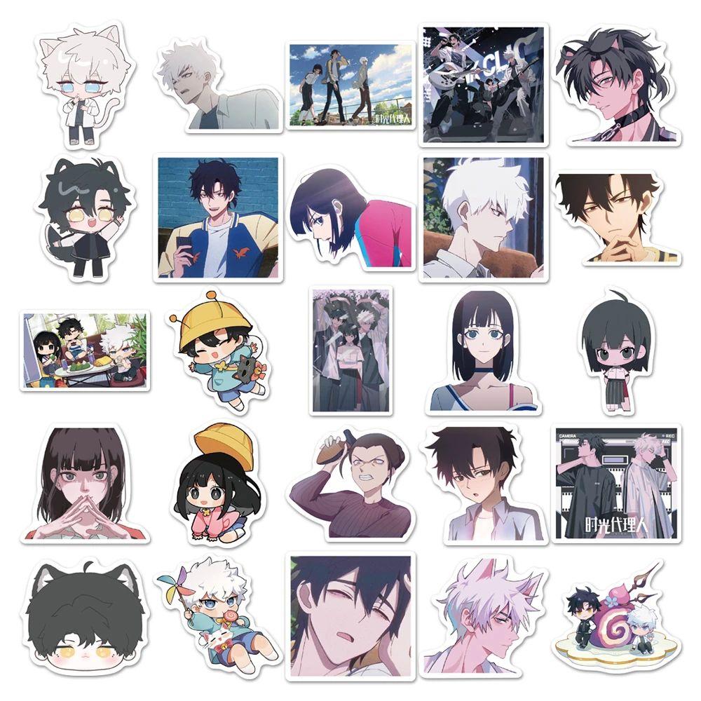Phone Decor Figure Cosplay DIY Scrapbooking Anime Stickers Graffiti Stickers Time Agent Stickers
