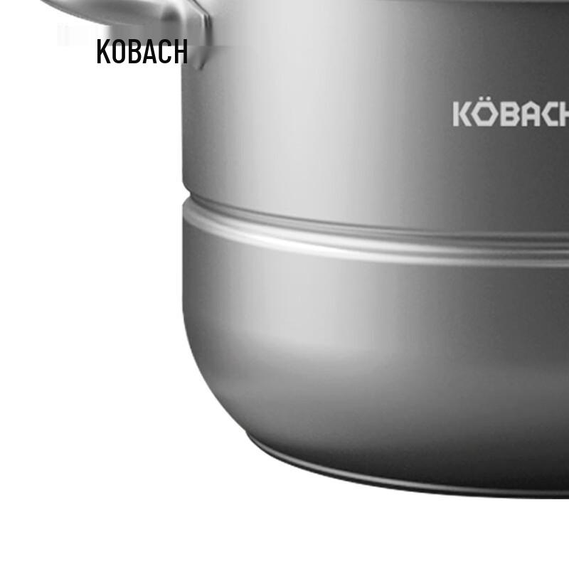 KOBACH 304 Stainless Steel Double-Layer Universal Steamer Pot