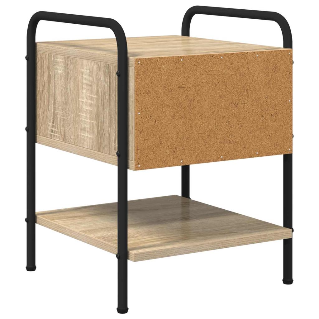Nightstand Sonoma Oak 35 X 36.5 X 47 Cm Engineered Wood