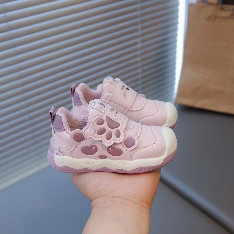 2025 Spring/Autumn Soft Rubber Sole Anti-Collision Toddler Shoes - Fashion Casual for Baby Boys & Girls.