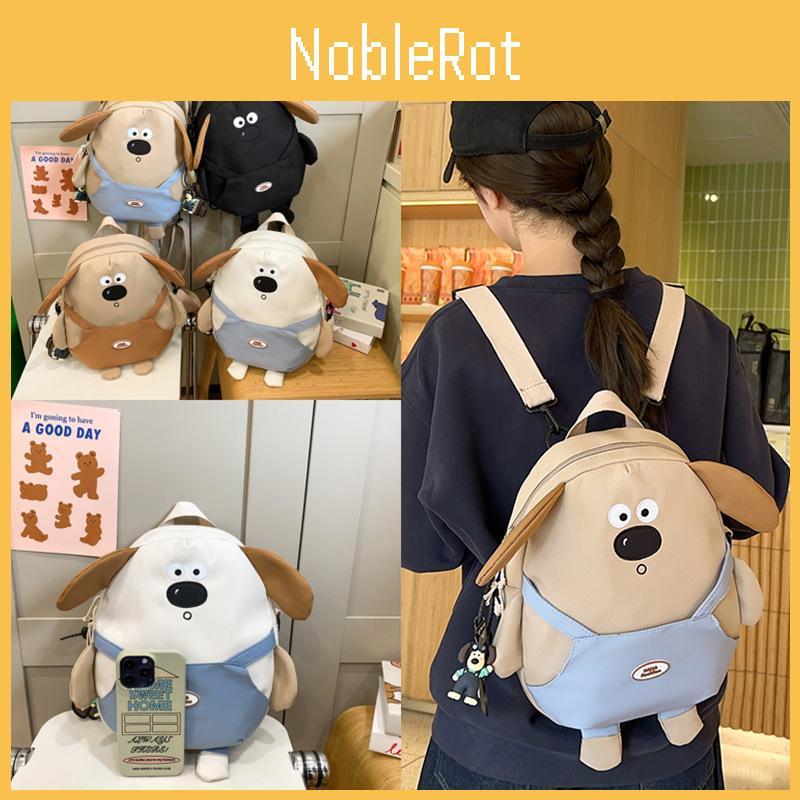 Pattern Animal Cute Dog Backpack For School With Breathable Air Cushion Straps Shoulder