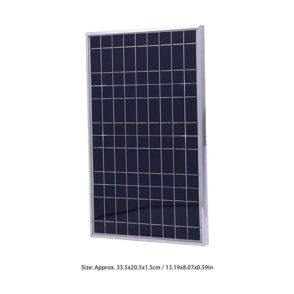 200W Solar Panel Kit Aluminum Frame Solar Charger Controller Kit for Off Grid Applications RV Travel