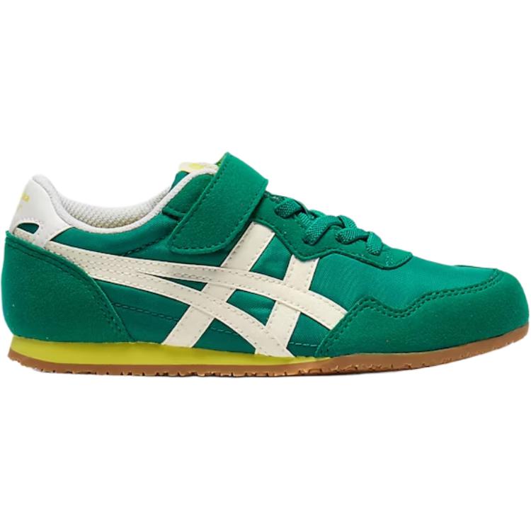 ONITSUKA TIGER Serrano Bequeme Vielseitige Niedrige Freizeitschuhe Kinder Sneaker Grün 1184A086-301