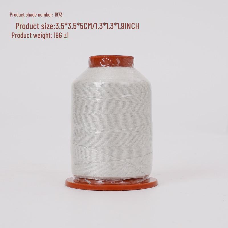 Polyester Sewing Thread: 100 Colors, 500 Yards, Fine Two-Strand, High-Speed, for Hand Sewing