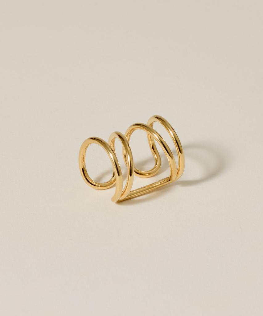 Novice Tokyo Loop Ear Cuff / Gold