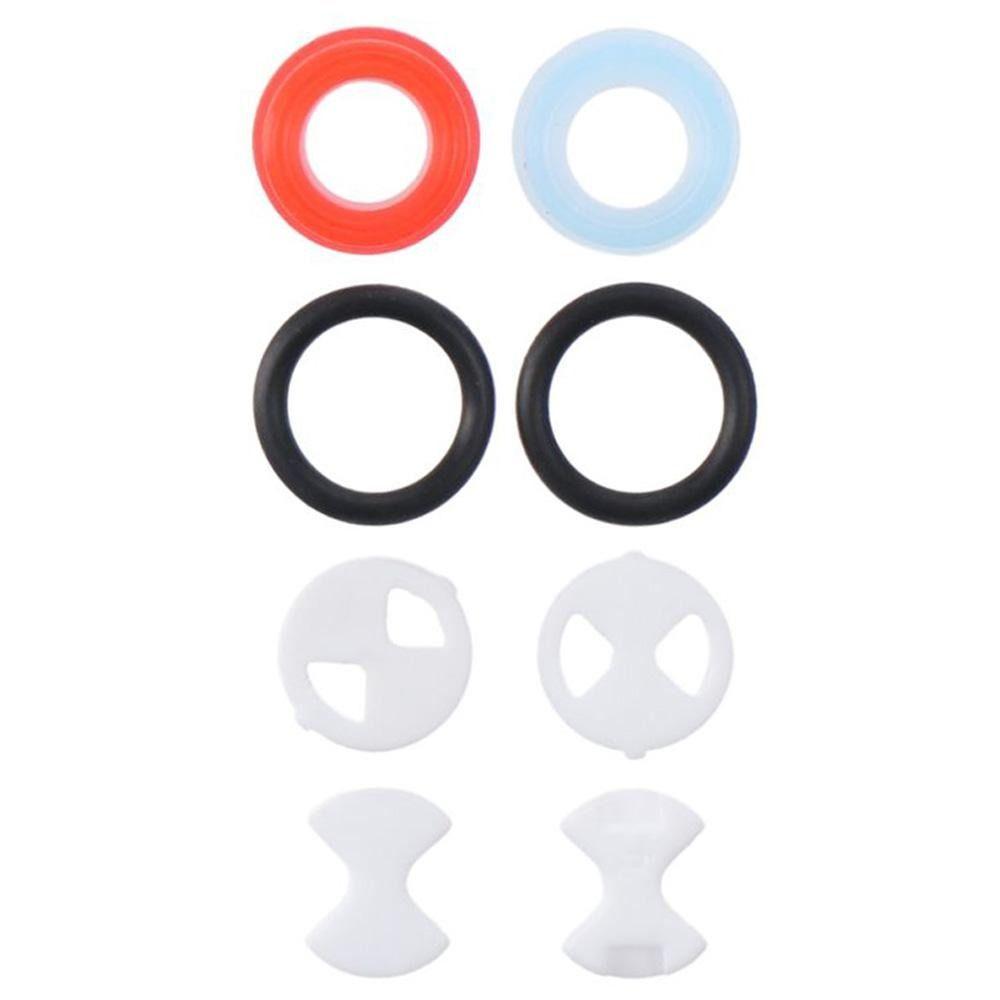 8Pcs/set With 2 O-ring Gasket Ceramic Disc Silicone Washer Replacement Valve Gasket