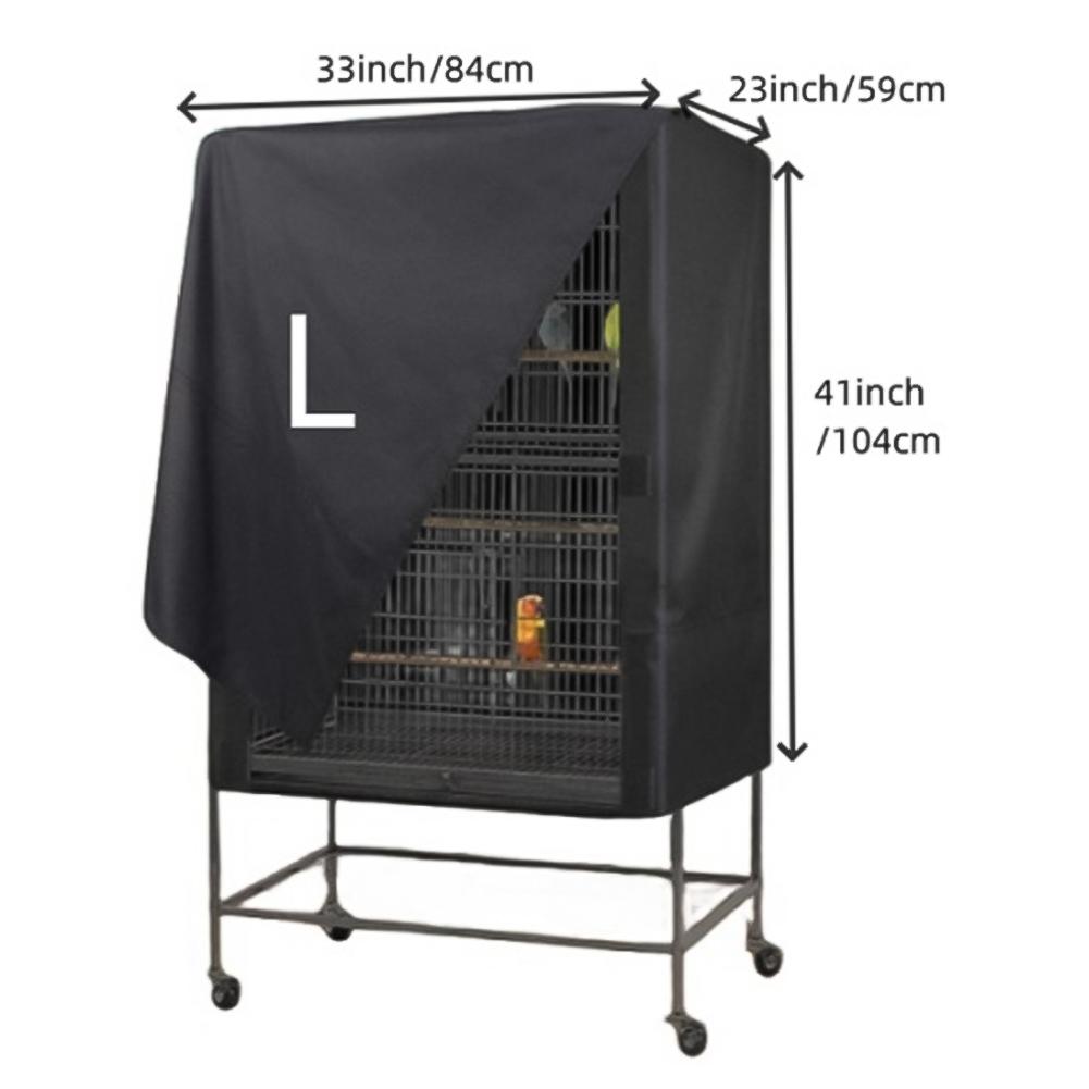 Easy Maintenance Bird Cover Decoration Light Blocking Cover 84*59*104cm Waterproof Cover Protects Against Spills