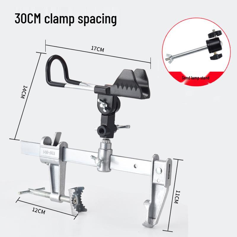 Bridge Fishing Rod Holder for Raft or Railing