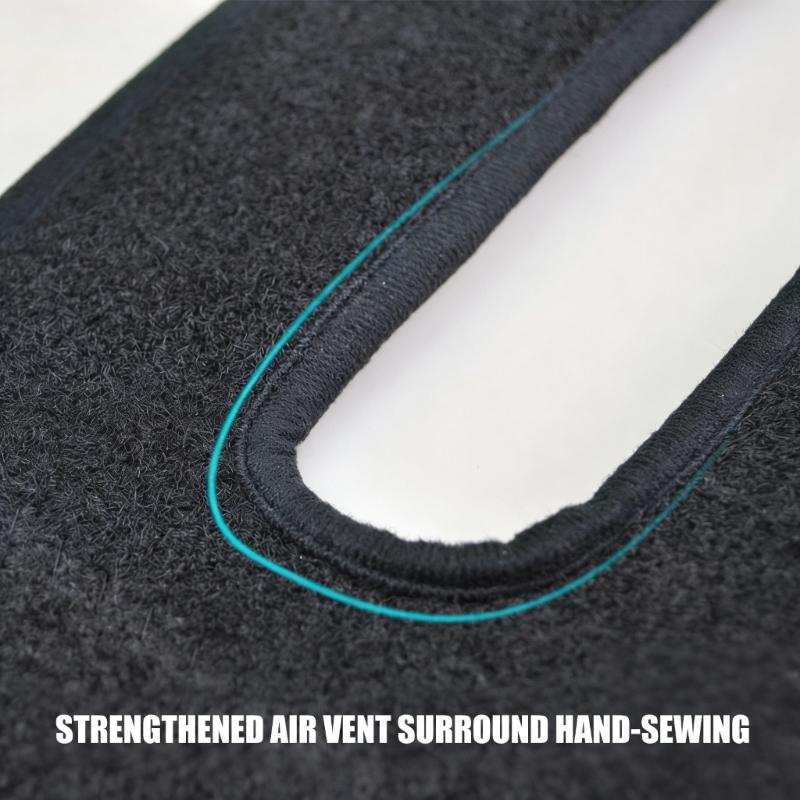 Dashboard Sunshade Cover for 1998-2010 Make Of Polyester Fabric Pad Carpet
