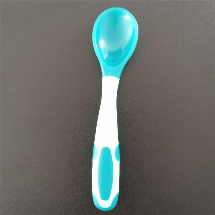 PP Plastic Tableware Baby Flexible Spoon Fork Child Eating Training Spoon Infant Portable Tableware Household Outdoor Supplies