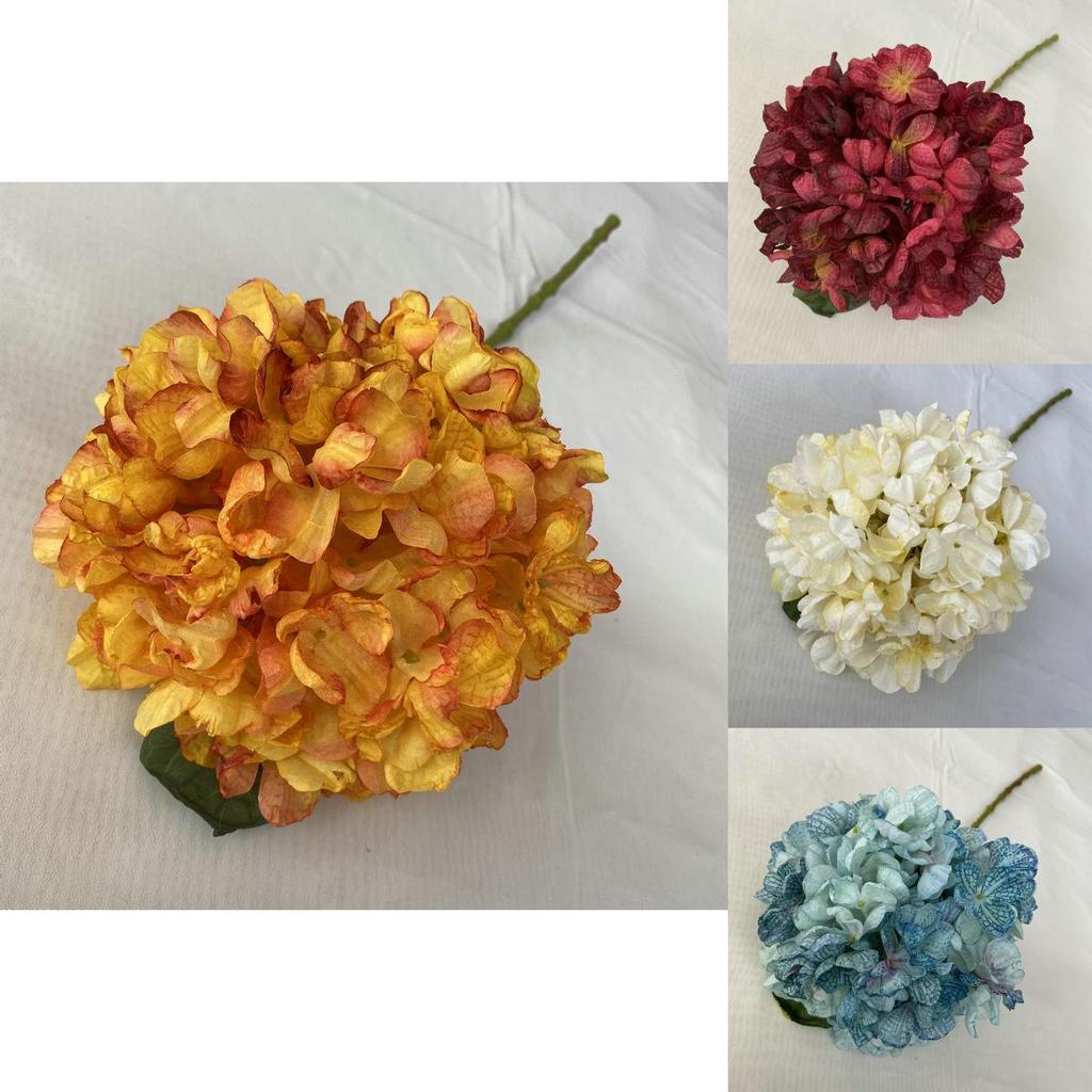 Bangkok Hortensie Kunstblume für europäisches Retro Home Styling