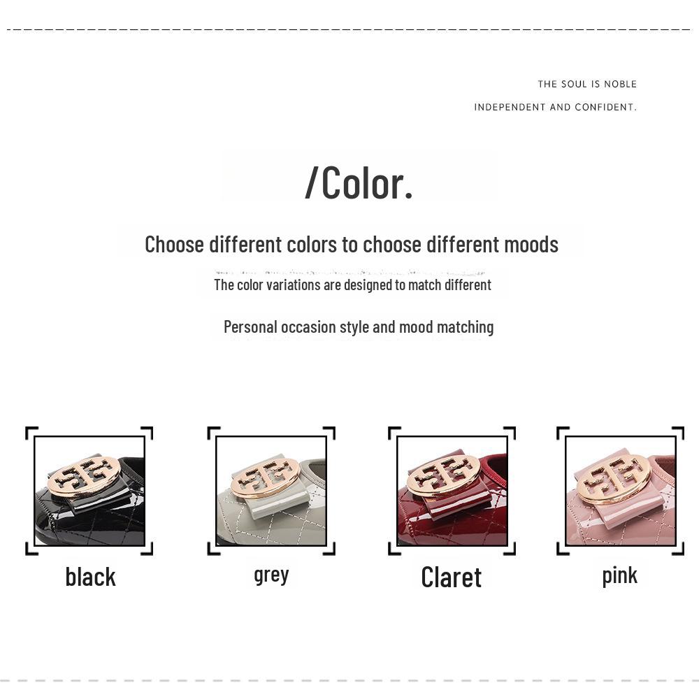 Women's Summer 2024 Slip-On Square Toe Shoes, Soft Sole Leather, Comfortable & Stylish, Available in Large Sizes