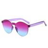 2/4/6PCS Photochromic Glass Fashion Brand Design Sport Sunglasses Cycling Fashion Style Outdoor Circle The Sun Sunglasses