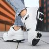 KIDS Four Wheel Skate Roller Shoes Sneakers Four Wheel Skating Shoes Children's Shoes Double Wheel Skating Shoes