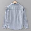 New Japanese Oxford Shirt Washed Cotton Literary and Leisure Loose Long Sleeve Shirt