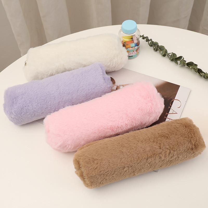 Astuccio Peluche Per Bambine Con Grande Capacità E Design Carino Per Materiale Scolastico