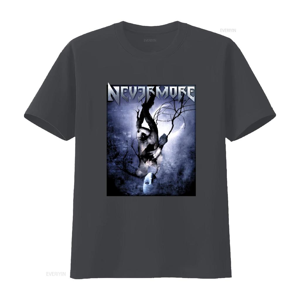 Nevermore Band Dead Heart In A World Print T Shirt Available Full Sizes From S To 5XL vintage Washed Soft Stylish Unisex