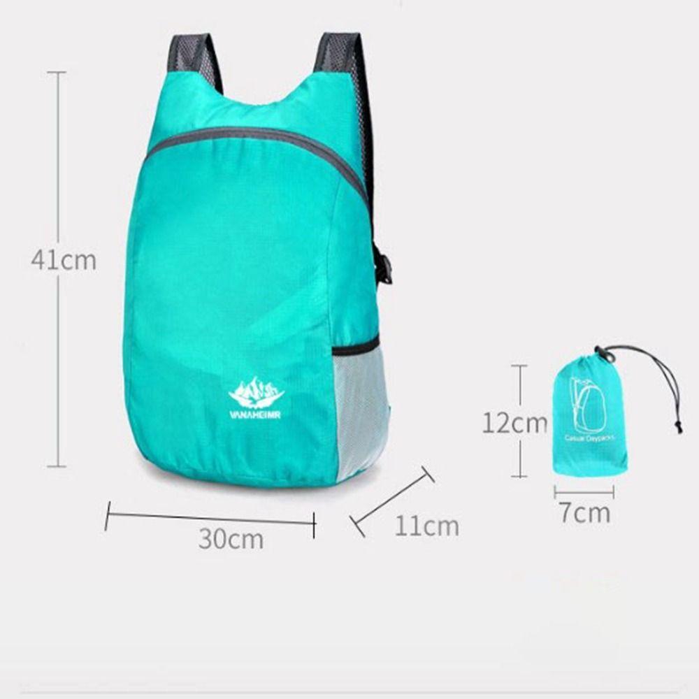 Zaino Ultraleggero 20L Nano Impermeabile Uomo Donna Pieghevole Borsa Pratica Zaino Leggero Pieghevole Zaino da Giorno per Viaggio