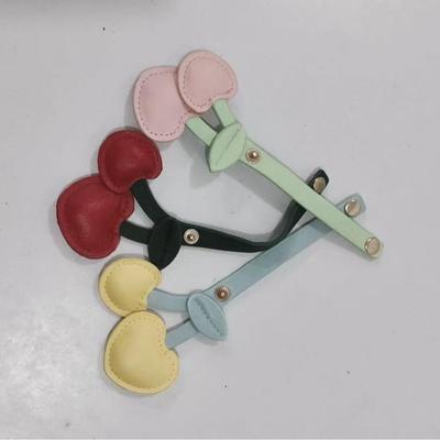 Europäischer & Amerikanischer Pastorale Stil PU Leder Kirsche Schlüsselanhänger Anhänger