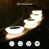 Waterproof Outdoor Solar Ground Lights with LEDs for Garden Pathway Yard Deck Landscape Lawn Lamp Home Decor