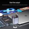 Starry Sky Car Charger: Four-in-One Super Fast Charging for Apple & Huawei
