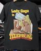 Vintage Lady Gaga Telephone Tour Faded T-shirt Cotton For Men Women S-4XL M206