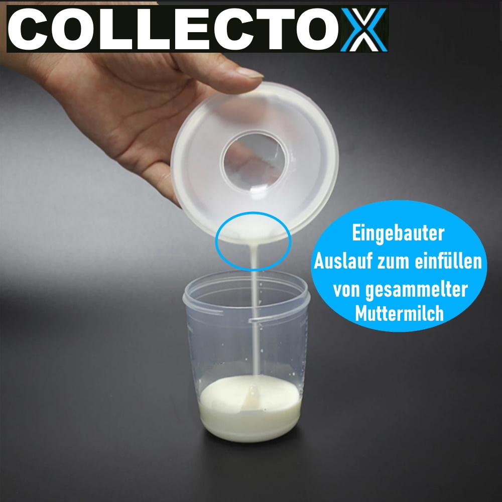 COLLECTOX Breast Shells, Milk Collection Bowls, Nursing Bowls, Breast Milk Collectors, 2-pack