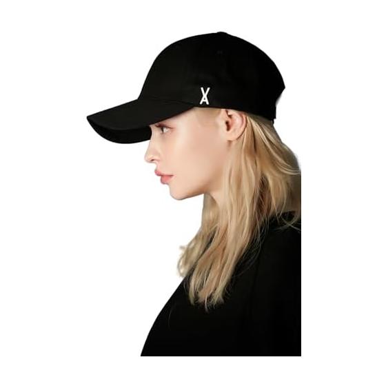 [VARZAR] Bazaar [Official store] Stud logo over fit ball cap/Stud logo over fit ball cap, 4 colors, unisex cap, Korean style, UV protection, deep,