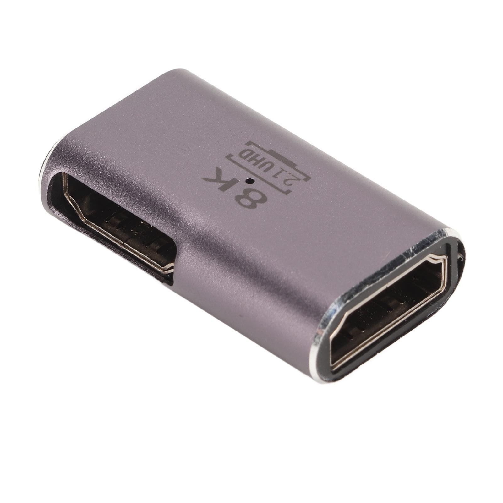 

Соединитель HD Multimedia Interface гнездо-гнездо UHD 8K Адаптер HD Multimedia Interface для ТВ-приставки