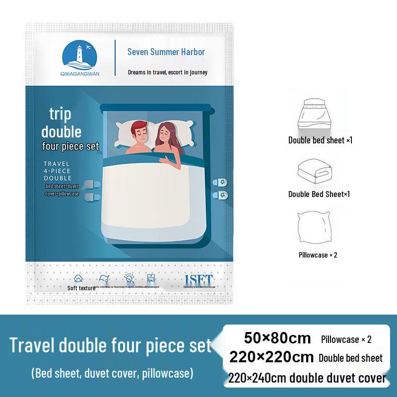 MDNG Disposable Travel Bedding Set