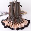 180*90cm Fashion Luxury Brand Scarf Women Shawl  Wrap Spring Muffler Hijab Bufanda Foulard Female Bandana Beach Stoles  Silk