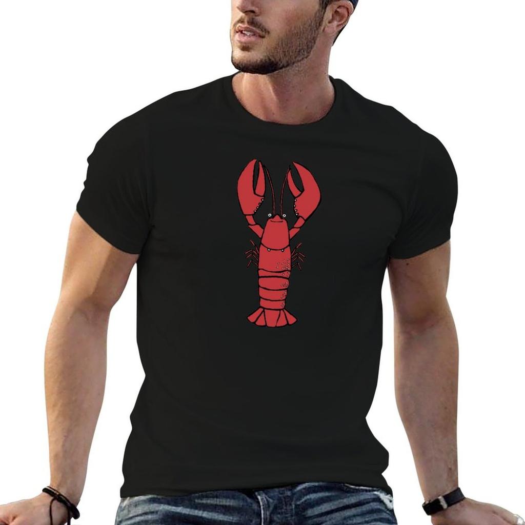 Lobster T-Shirt Comfortable Workout Short Sleeve Shirt
