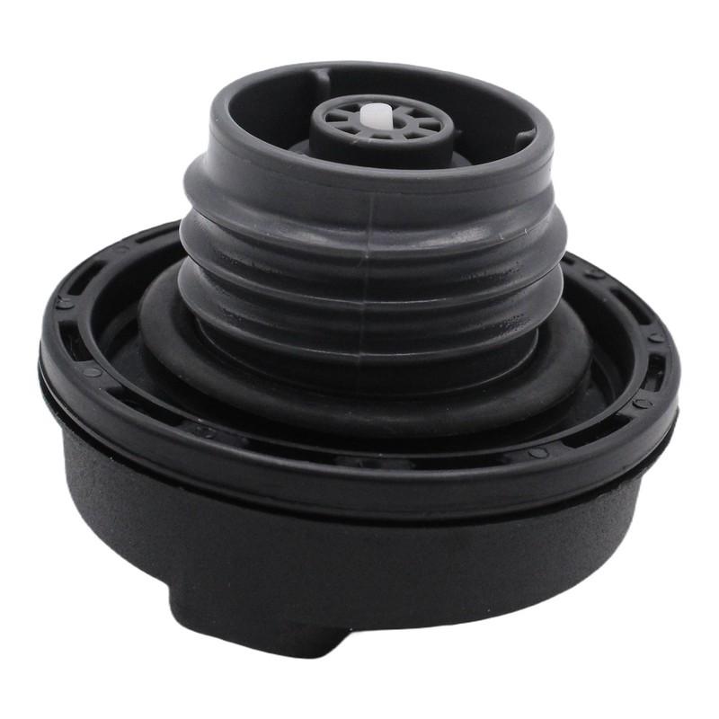 Black Fuel Tank Cap Secure Locking Gas Cap Secure Locking Mechanism Easy Installation Counterclockwise Unscrew