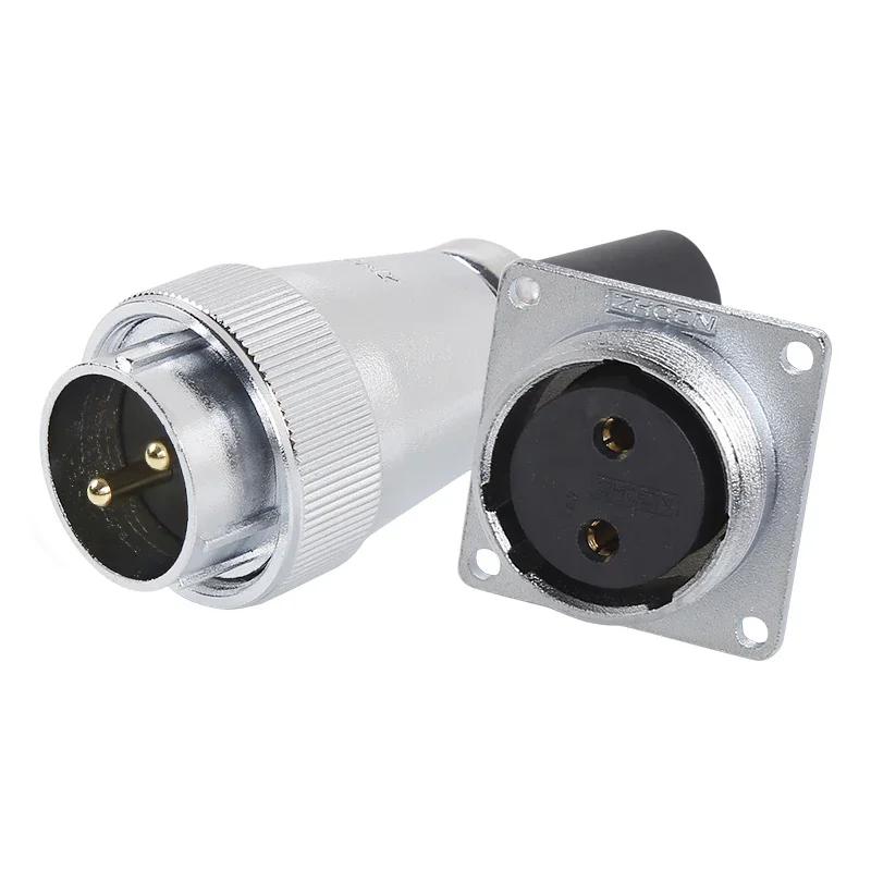 ZHQCN WS28 TQ/Z Industry Automotive Aviation Connector M28 2 3 4 7 10 12 16 17 20 24 26 Pin Panel Mount Male Plug Female Socket