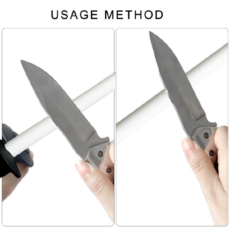 Ceramic Sharpening Rod Ceramic Honing Rod for Professional Home Cook Ceramic Cutter Sharpener Honing Sharpener
