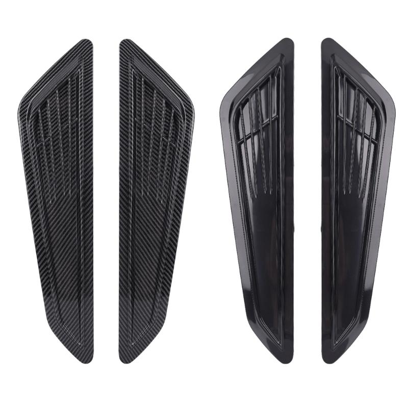 Universal Car Air Flow Decorative Intake Hood Scoops Bonnet Vent Cover  Car Hood Scoops Air Intake Vent Cover