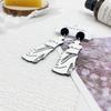 Creative Broken Arm Venus Earrings, European and American Trendy Acrylic Earrings