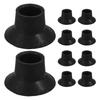 4Pcs Universal Gas Stove Foot Mat Wear-Resistant Suction Cup Gas Stove Non-slip Pad Replacement Silent Jumping Bed Foot Covers