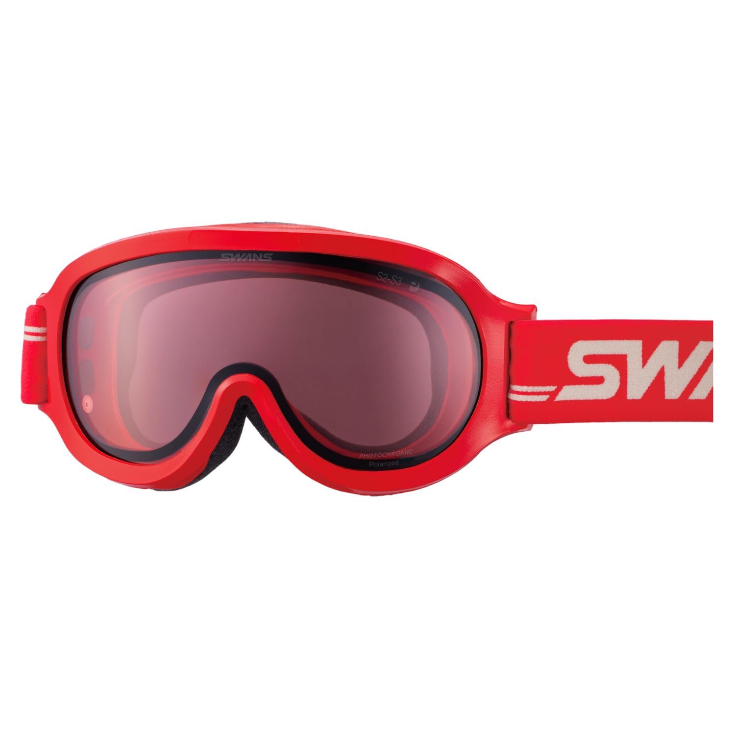 

Swans FZ911 GLR Snow Made in Polarized UV and FZ911-CPDH Goggles, Japan, Anti-Fog, Photochromic, Polarized, Ski/Snowboard Goggles, Pink, Photochromic,