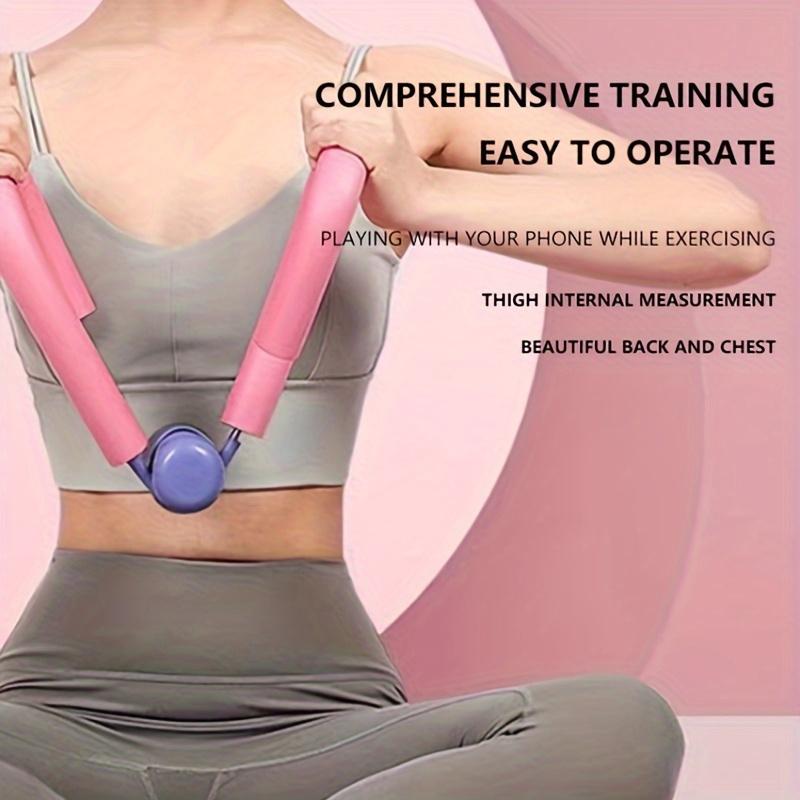 Silicone polymer pelvic floor muscle trainer thigh exerciser equipment for postpartum rehabilitation body shaping leg and buttock training