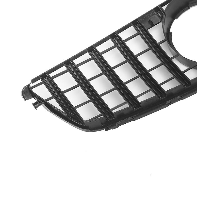 Fits Mercedes-Benz C-Class W204 Grille 2009-2014, GT Style ABS Material Original Car Replacement